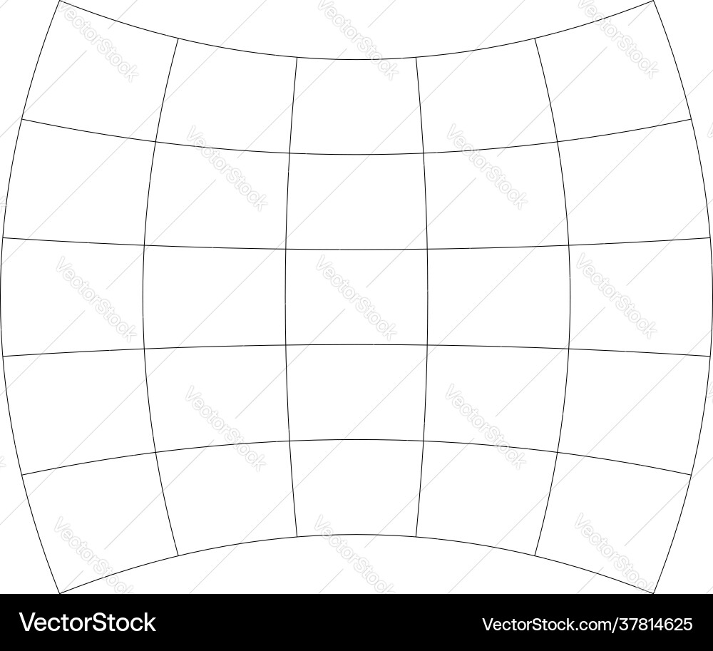 Grid mesh lattice grating with distort deform Grid mesh lattice grating with distort deform vector image