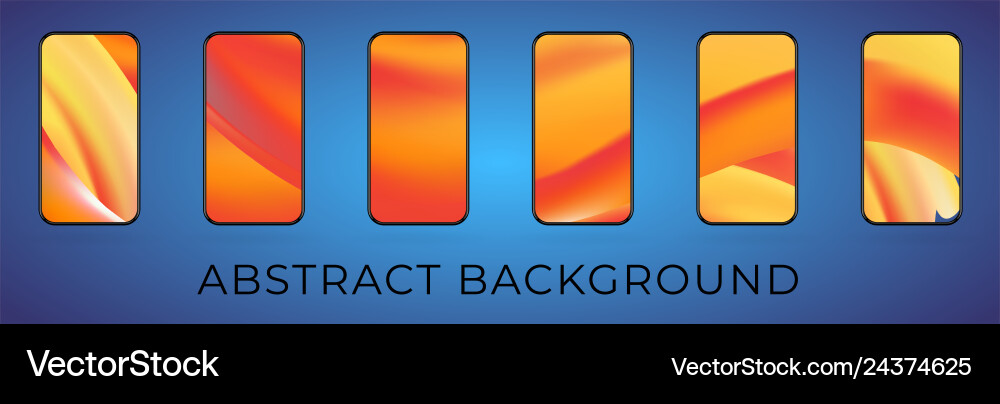 Modern ui screen backdrop Vector Image