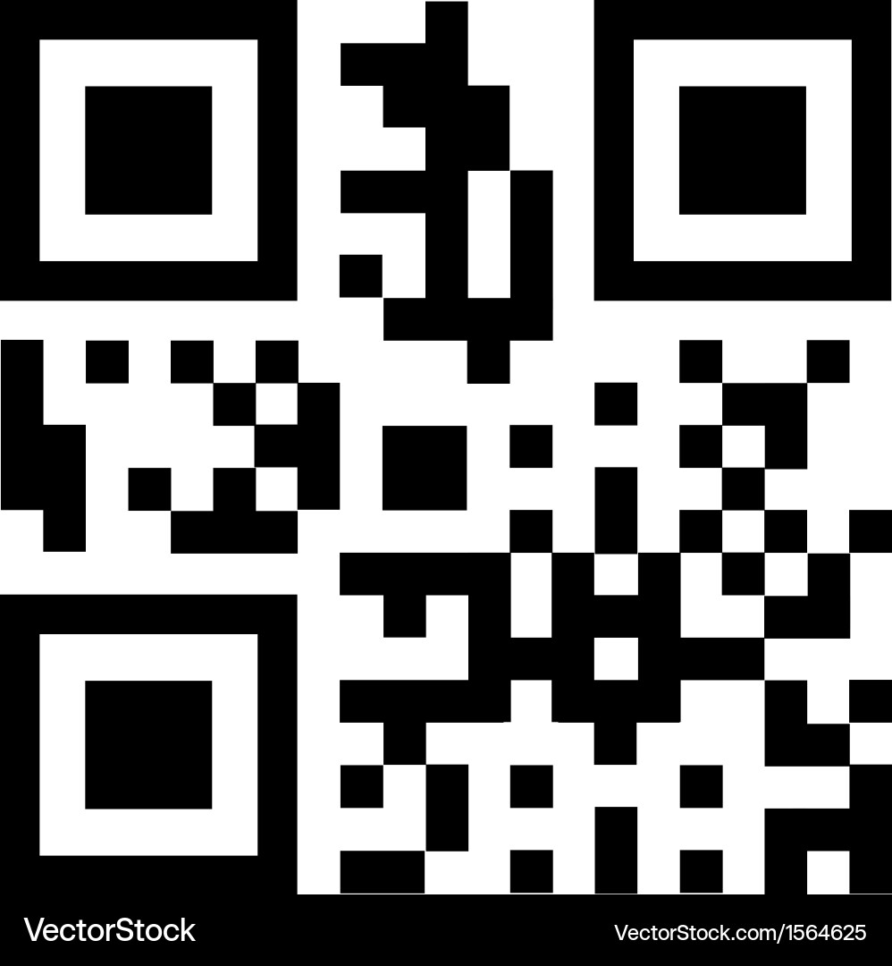 QR Code Scan vector image