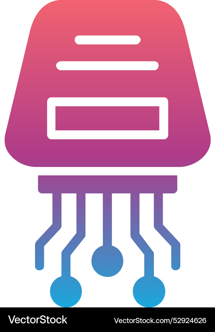 Data encryption line icon design Vector Image