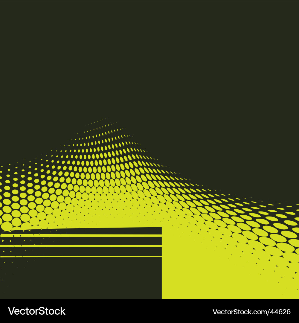 Dynamic Halftone Background vector image