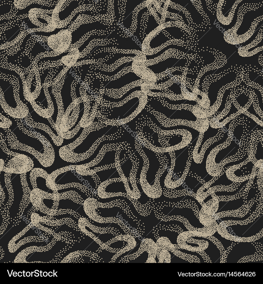 Stippled Dotted Pattern vector image