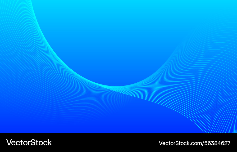 Abstract concept lines wave dynamic particle Abstract concept lines wave dynamic particle vector image