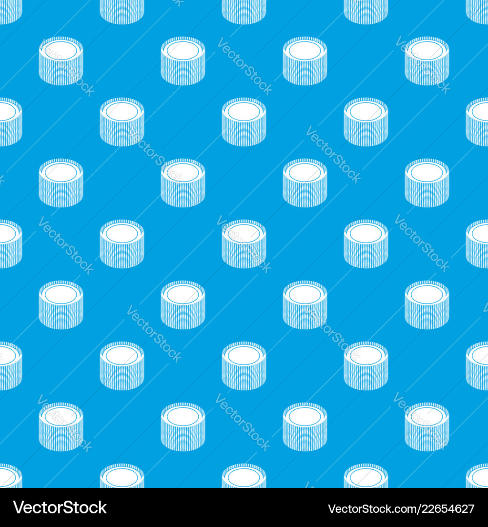 Building roll net pattern seamless blue vector image