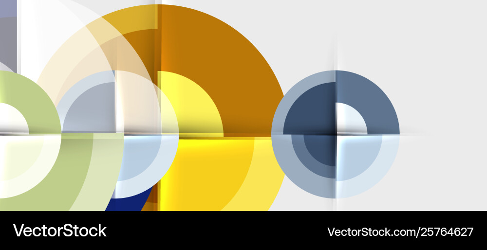 Geometric design abstract background - circles Geometric design abstract background - circles Vector Image