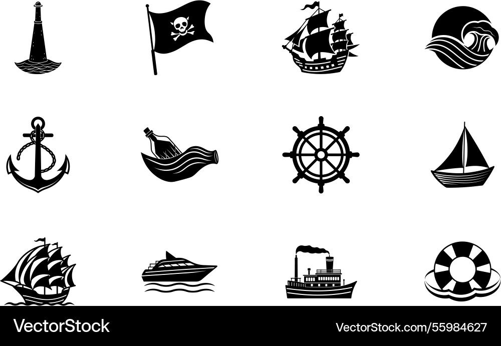 Majestic lion collection black silhouettes roarin Majestic lion collection black silhouettes roarin vector image