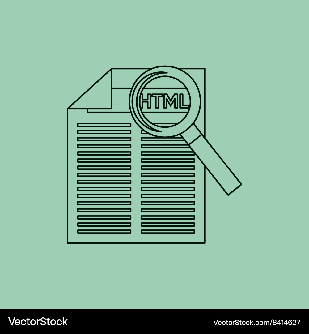 System programmer design Vector Image