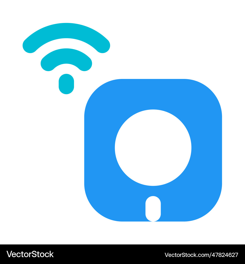 Wireless mounted motion sensor for tracking vector image