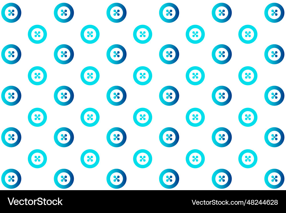 Abstract sewing button pattern background Vector Image