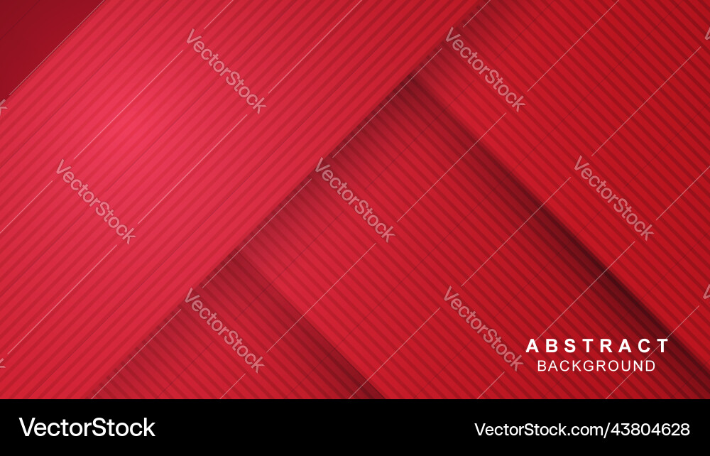 Modern 3d shapes background with diagonal style Vector Image