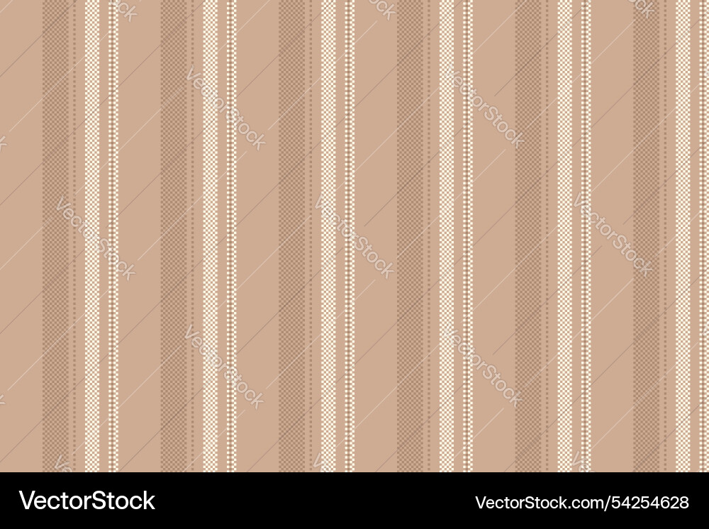 Row pattern seamless trend lines fabric vertical Vector Image