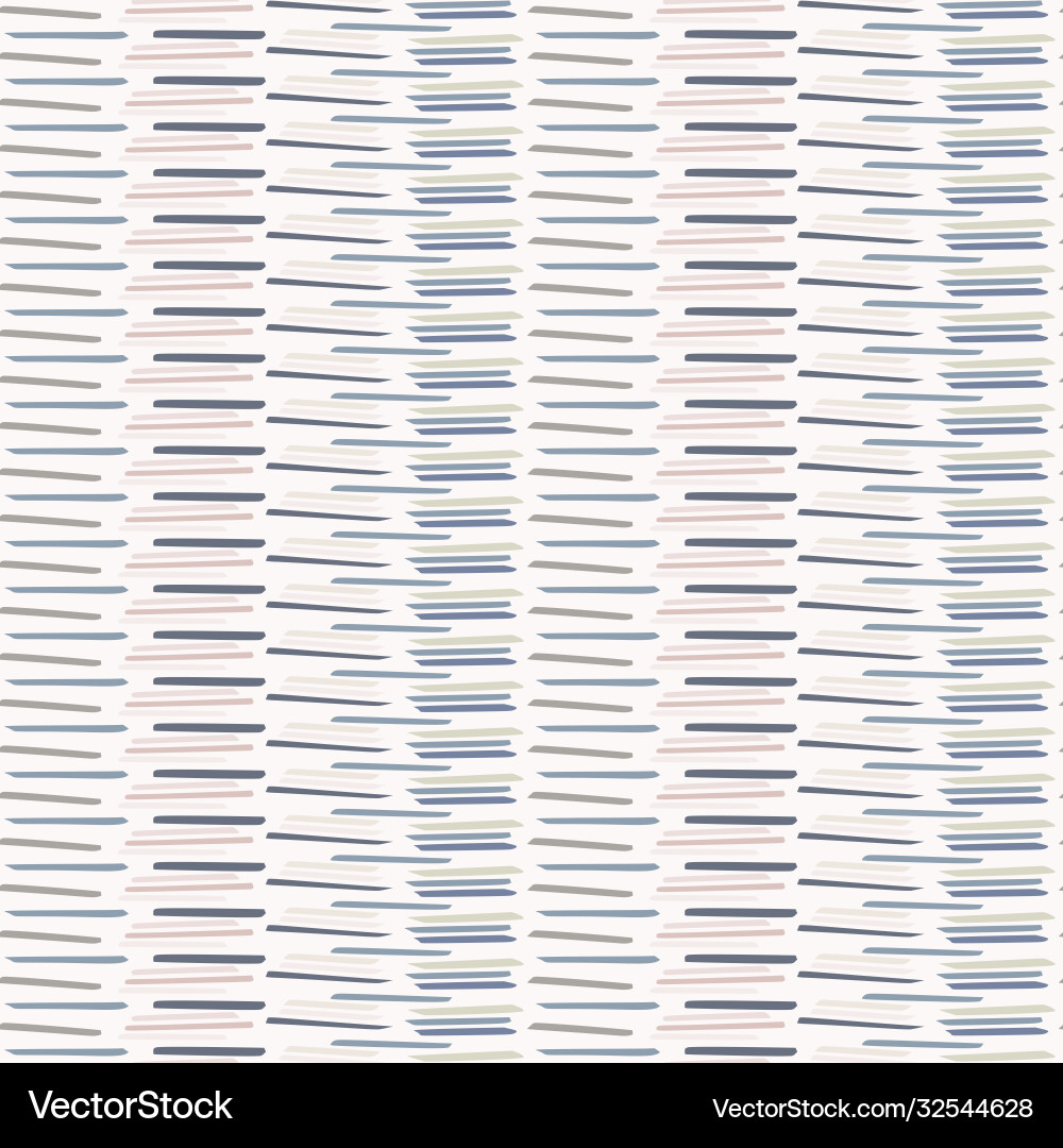 Seamless minimal broken stripe pattern design Seamless minimal broken stripe pattern design vector image