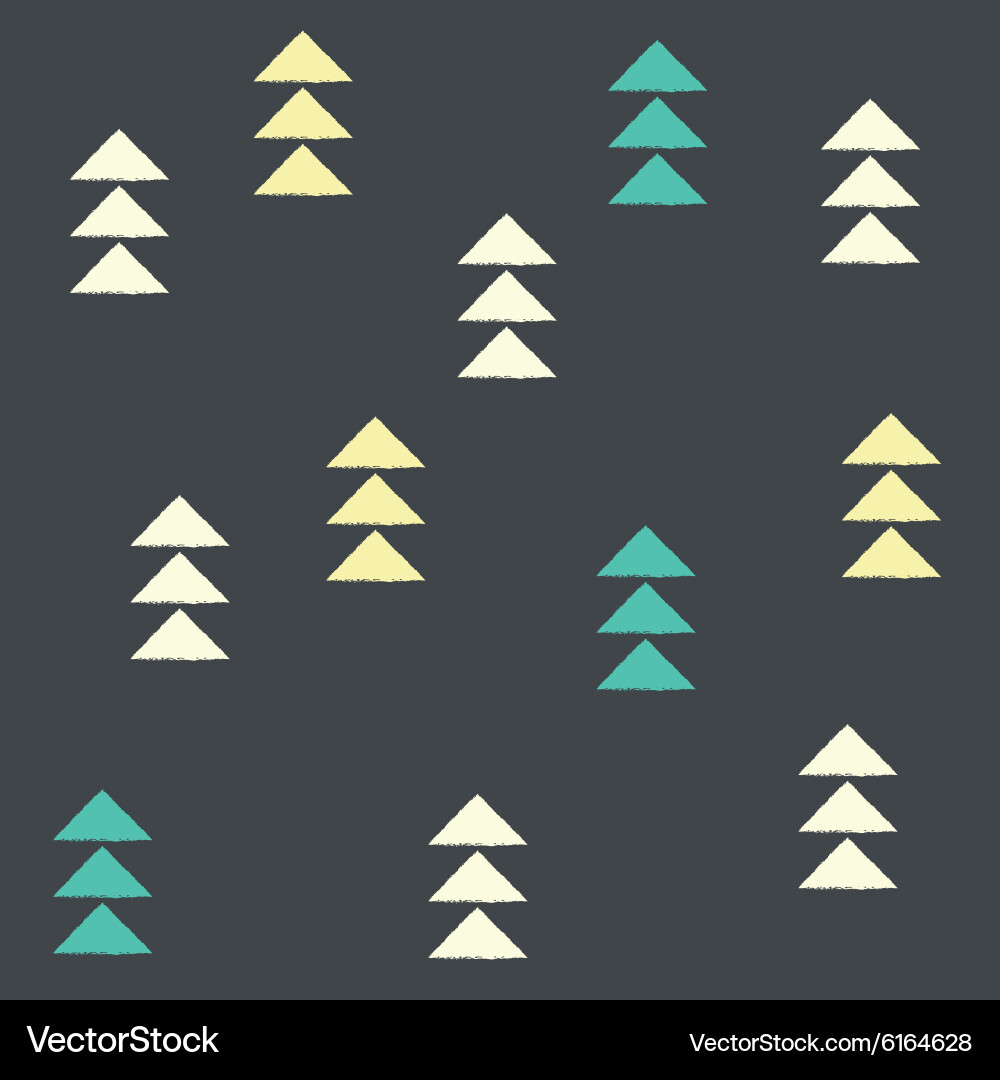 Triangular Geometric Pattern vector image