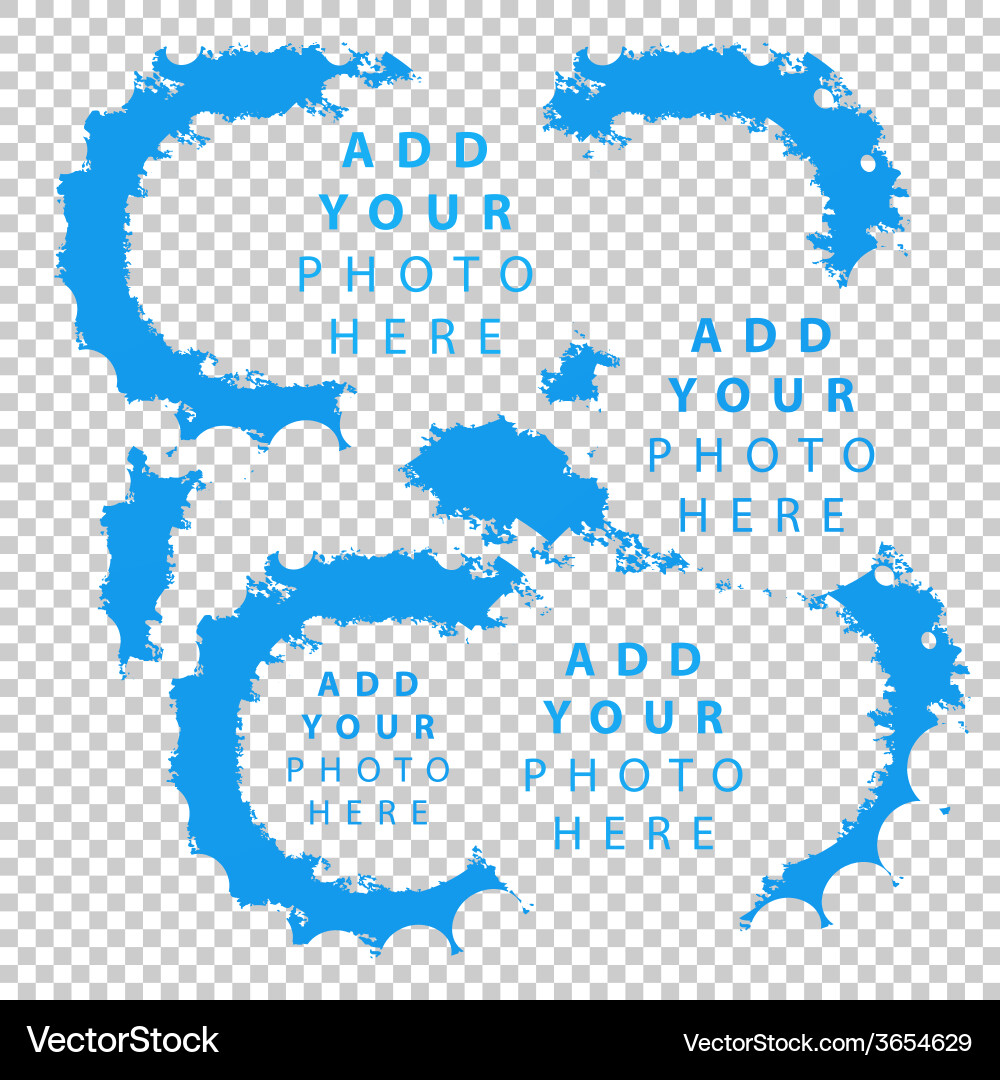 Background with colored dots vector image