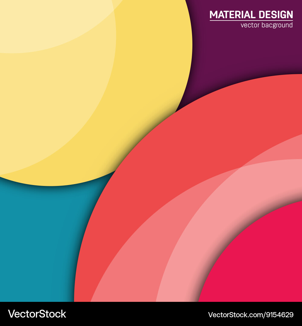 Material design background abstract vector image