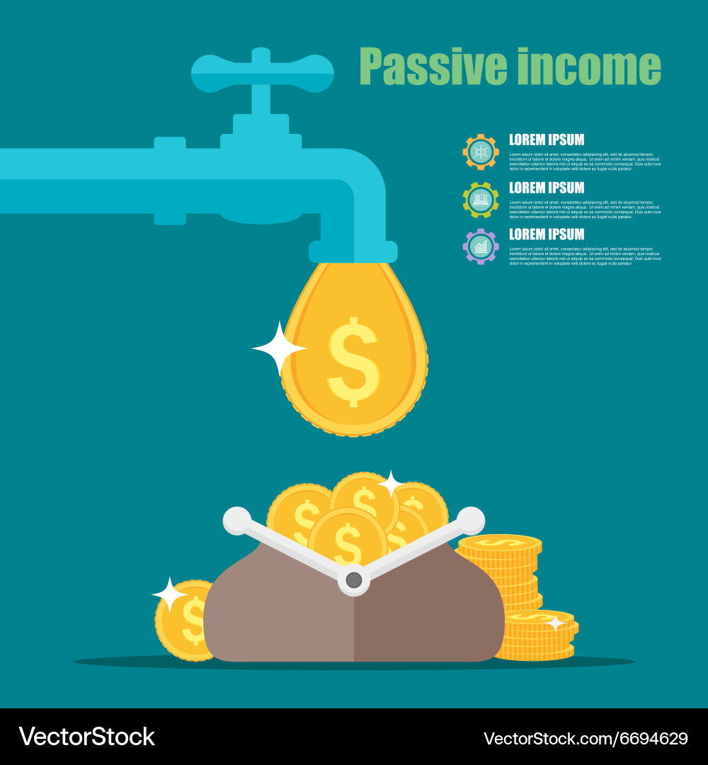 https://cdn.vectorstock.com/i/1000v/46/29/passive-income-cartoon-concept-vector-6694629.jpg