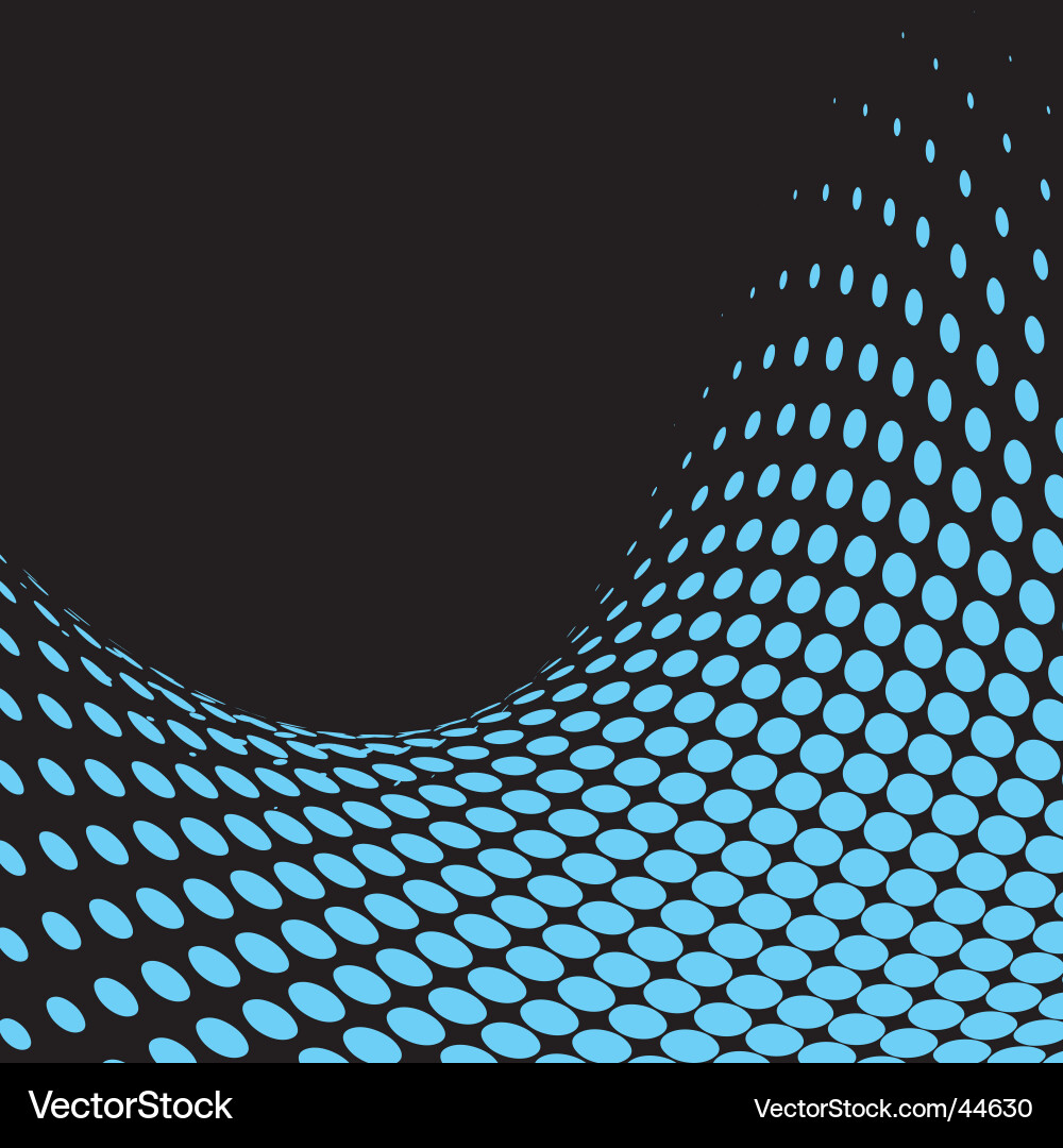 Dynamic Dot Pattern Background vector image