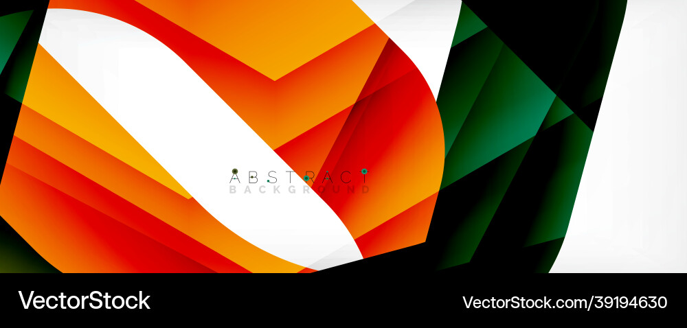 Geometric abstract background - multicolored Geometric abstract background - multicolored Vector Image