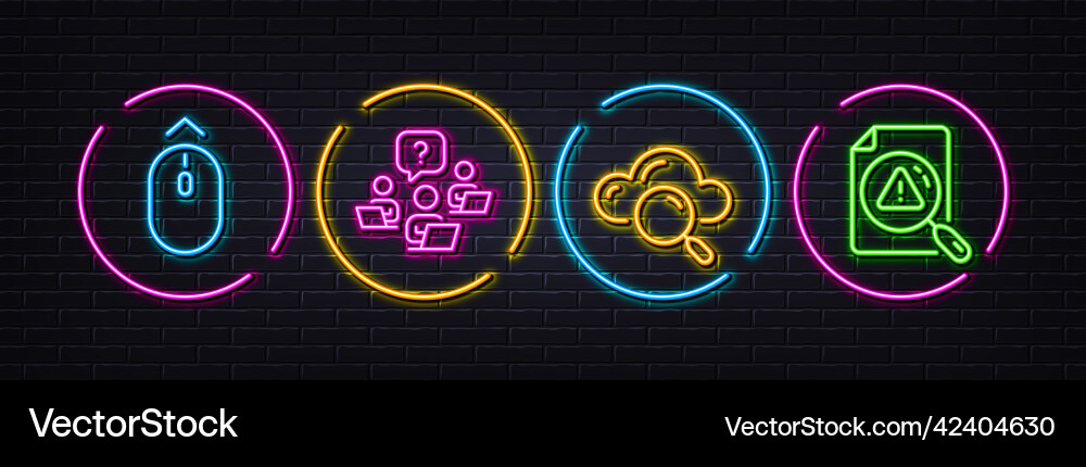 Swipe up teamwork question and cloud computing Swipe up teamwork question and cloud computing vector image