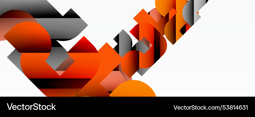 Abstract background colorful geometric curve Abstract background colorful geometric curve Vector Image