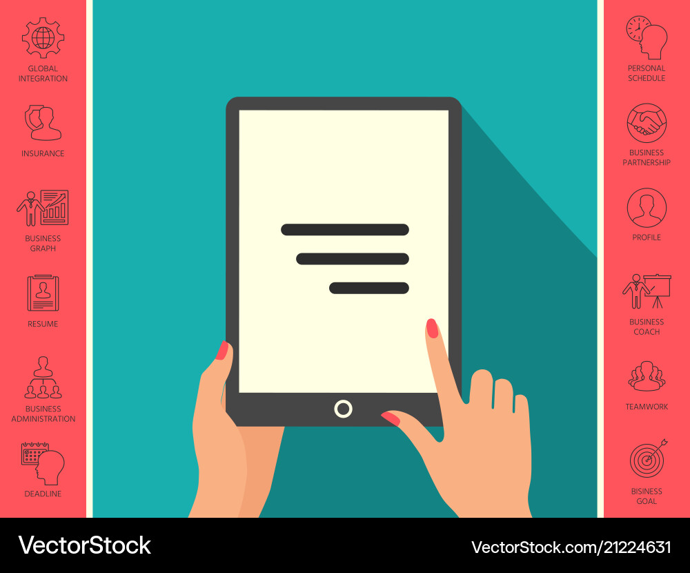 Modern menu icon for mobile apps and websites Modern menu icon for mobile apps and websites vector image