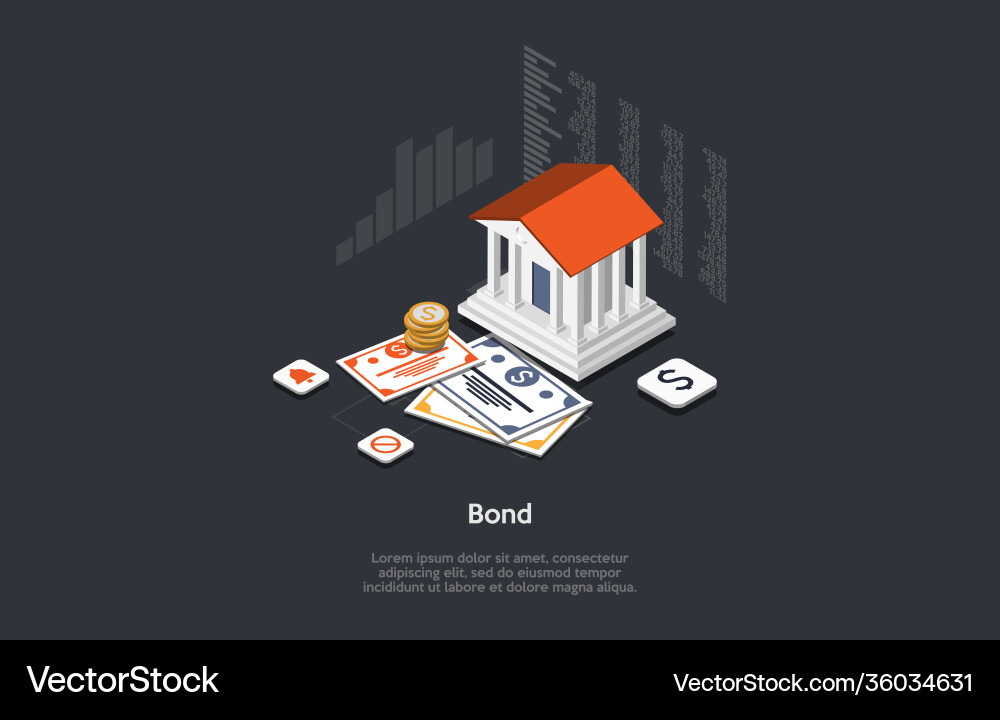 On dark background with text On dark background with text Vector Image