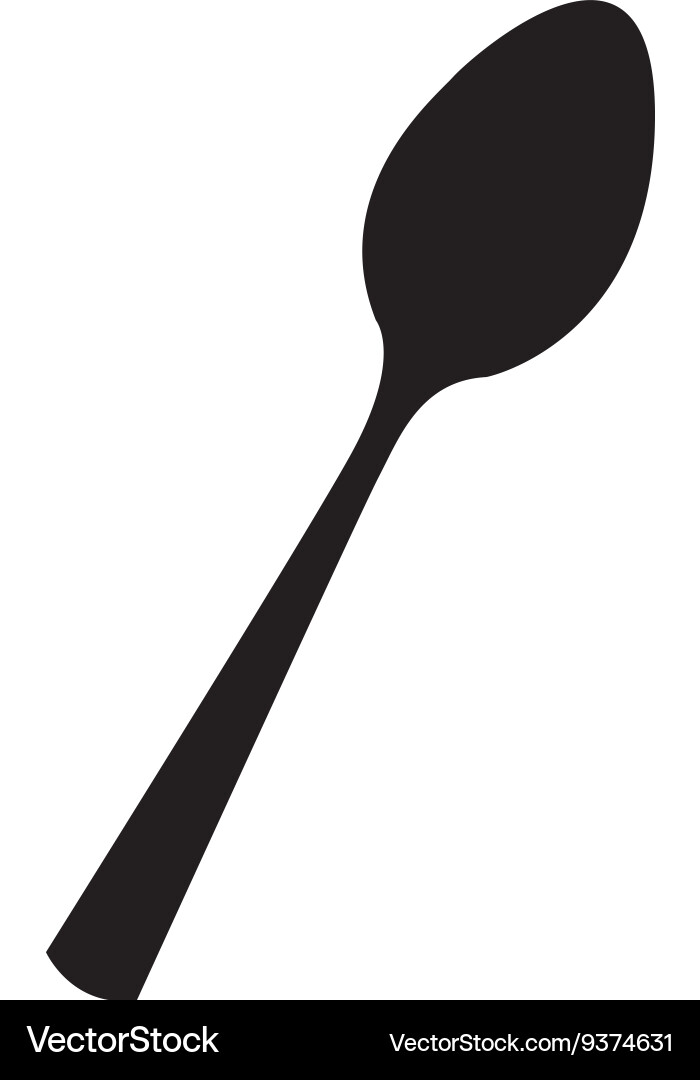 Tischbesteck isolierte Icon Design Vektorbild