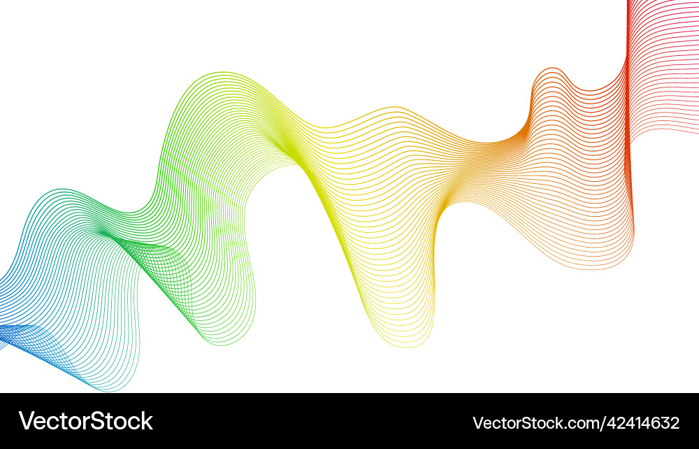 Abstract backdrop with wave gradient lines Abstract backdrop with wave gradient lines vector image