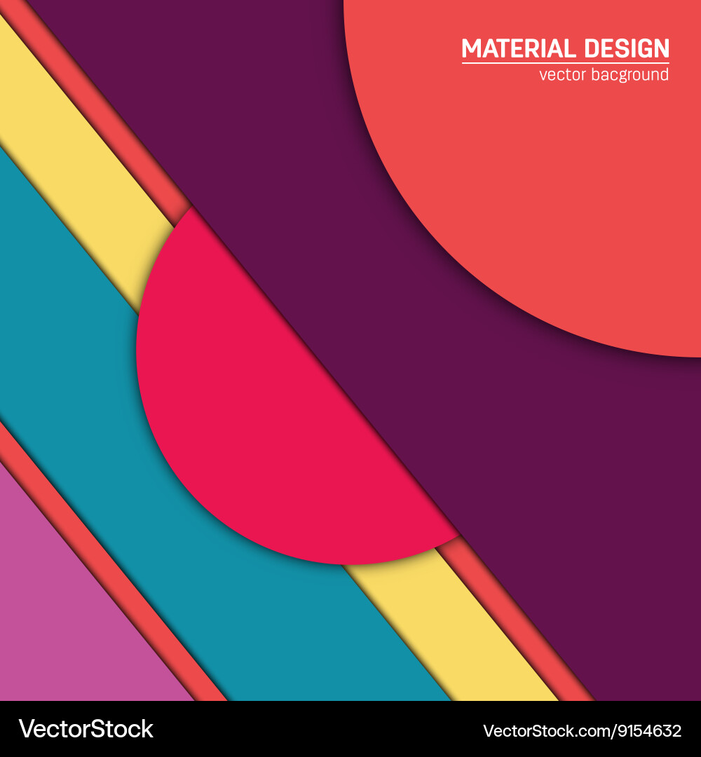 Material design background abstract Vector Image