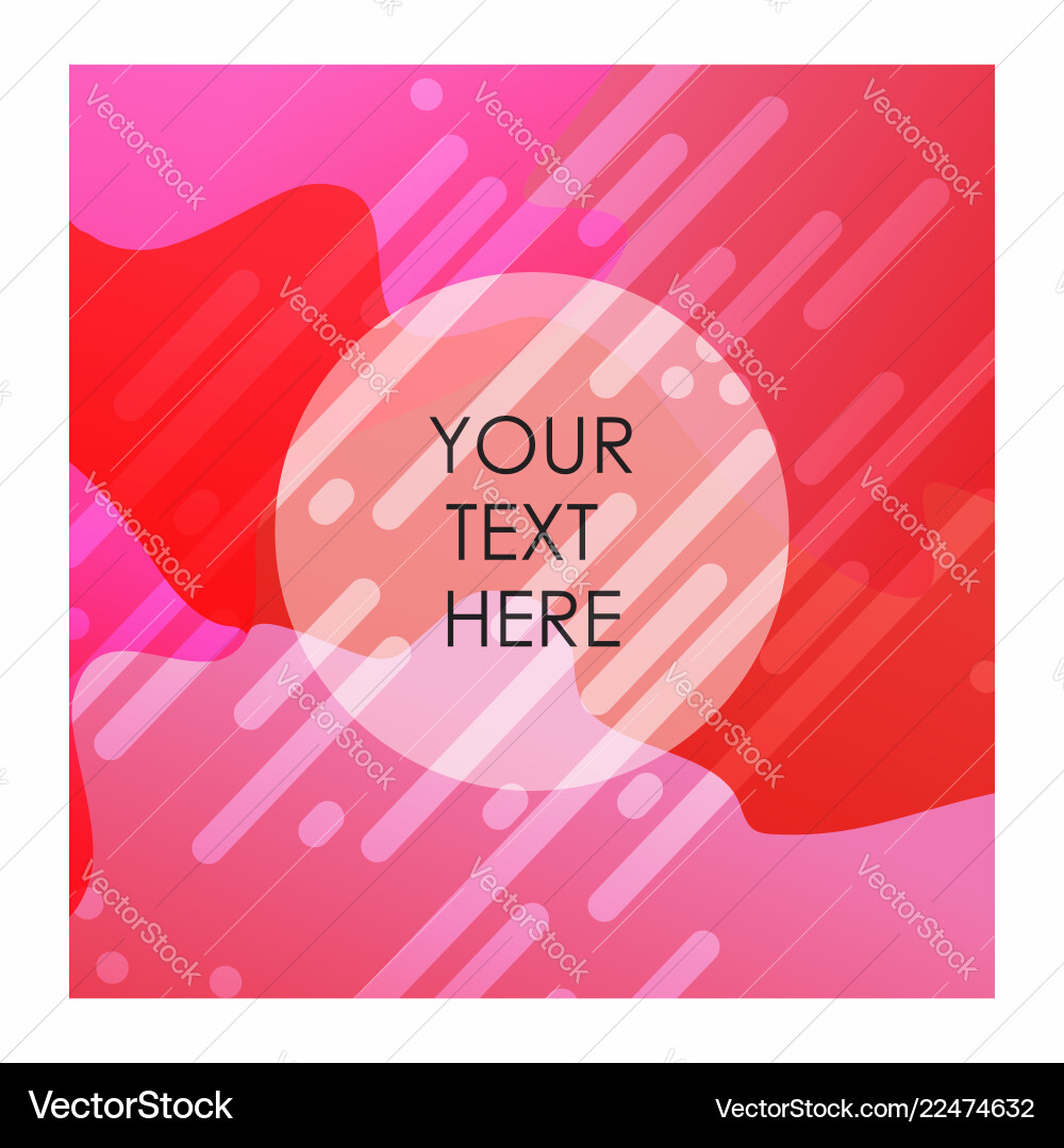 Red and white mix color background with typography Red and white mix color background with typography vector image