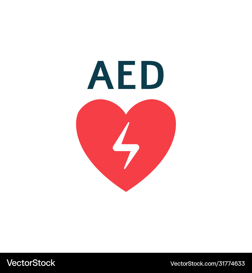 Automated External Defibrillator (AED) Icon vector image