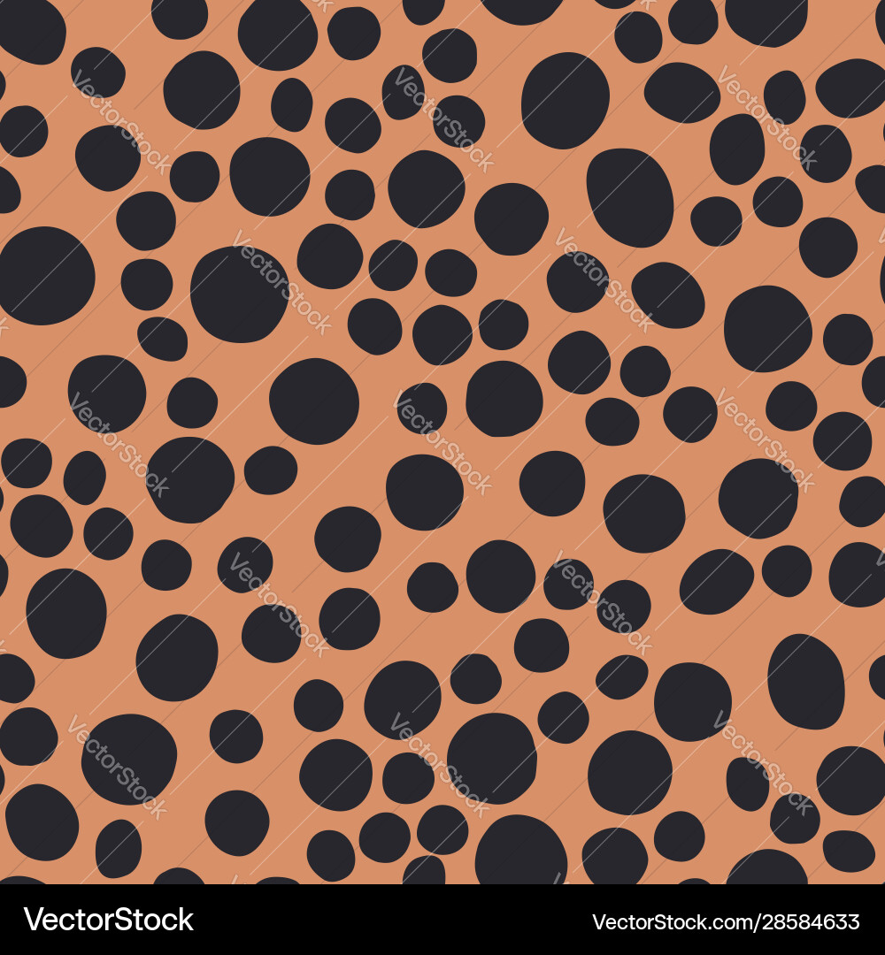 Creative abstract circles seamless pattern Vector Image