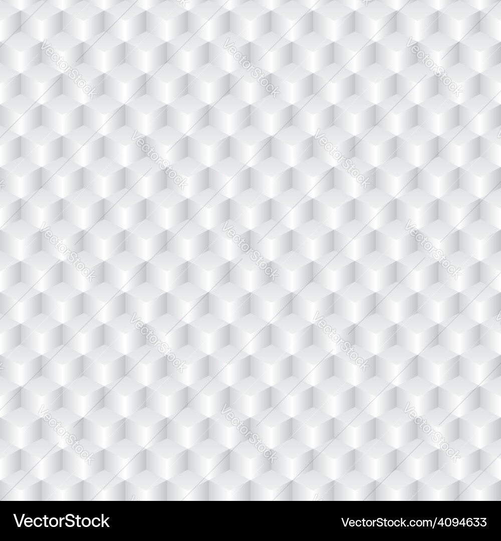 Isometric cube abstract background vector image