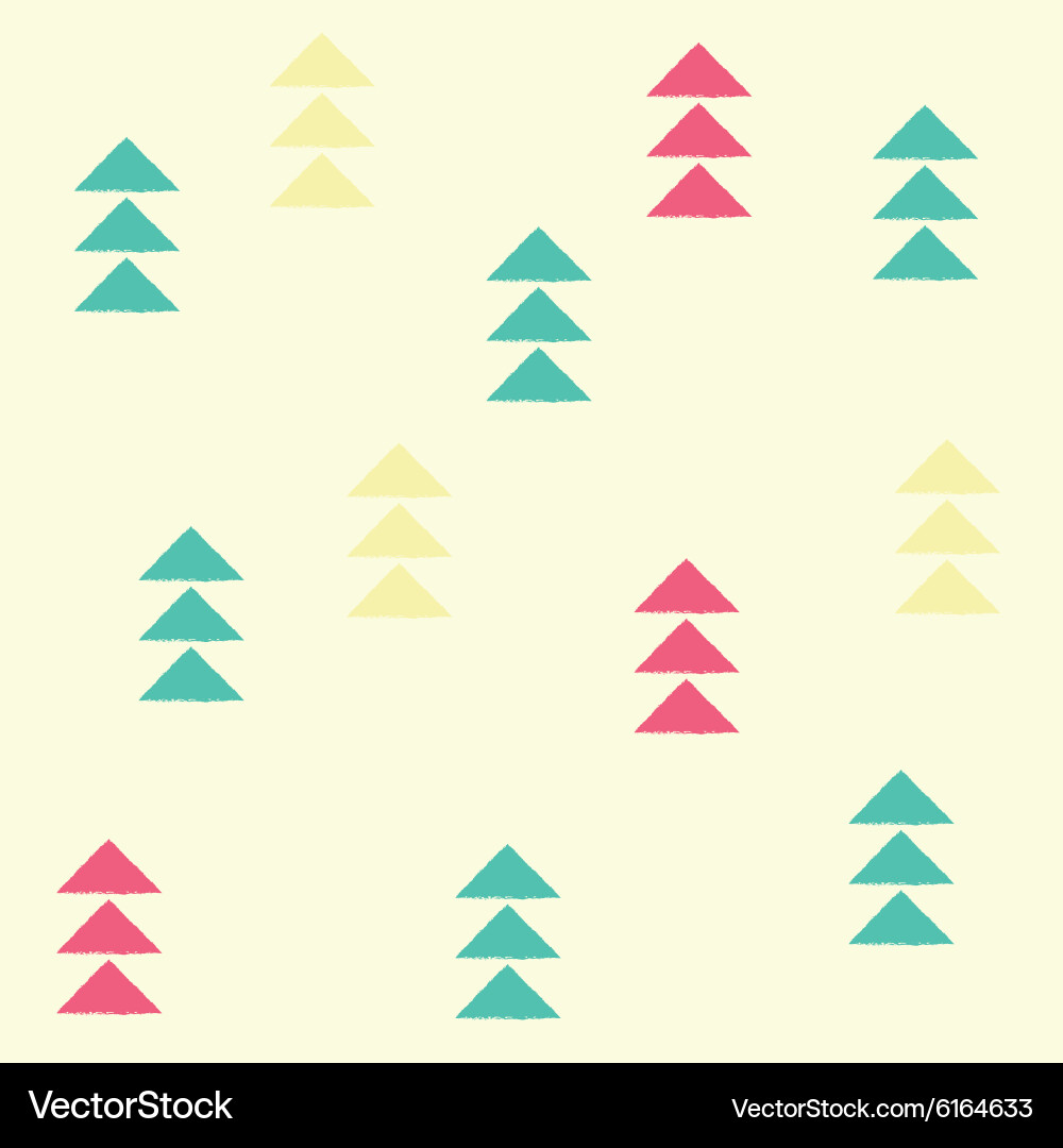 Triangular Seamless Pattern Vector Image