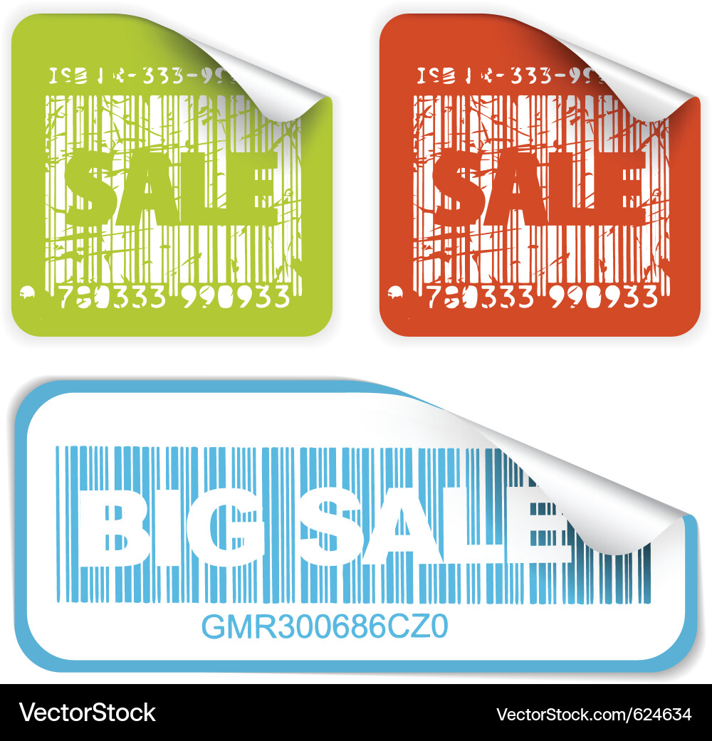 Bar codes Vector Image