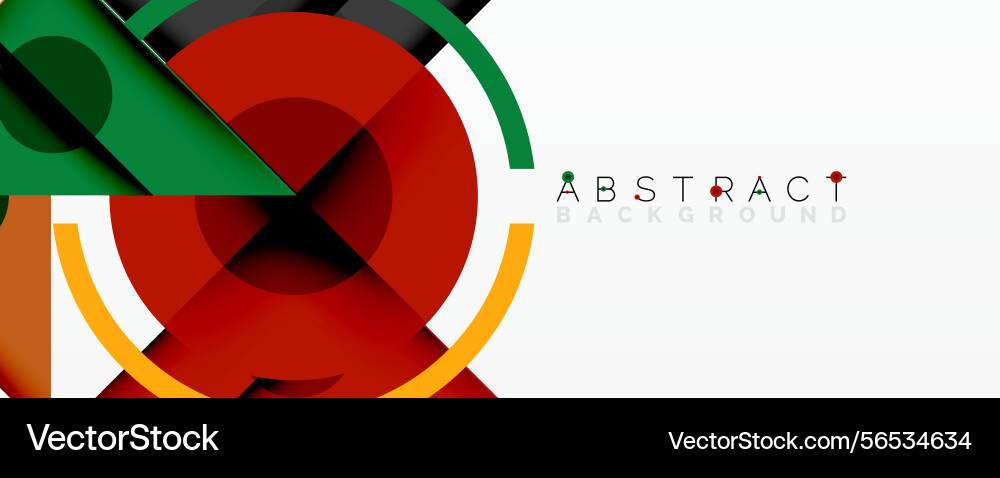 Dynamic graphic design features overlapping Dynamic graphic design features overlapping Vector Image