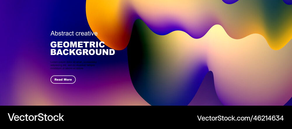 Dynamic liquid waves abstract background Dynamic liquid waves abstract background Vector Image