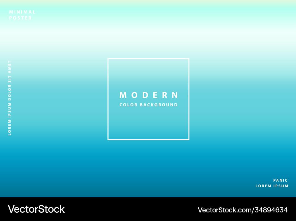 Gradient background modern with colorful style Vector Image