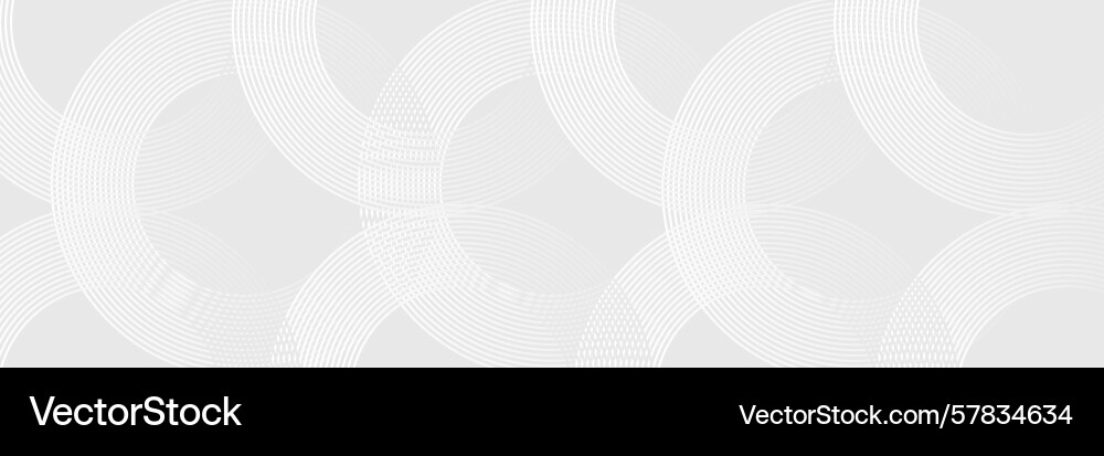 White abstract background with circle lines White abstract background with circle lines vector image