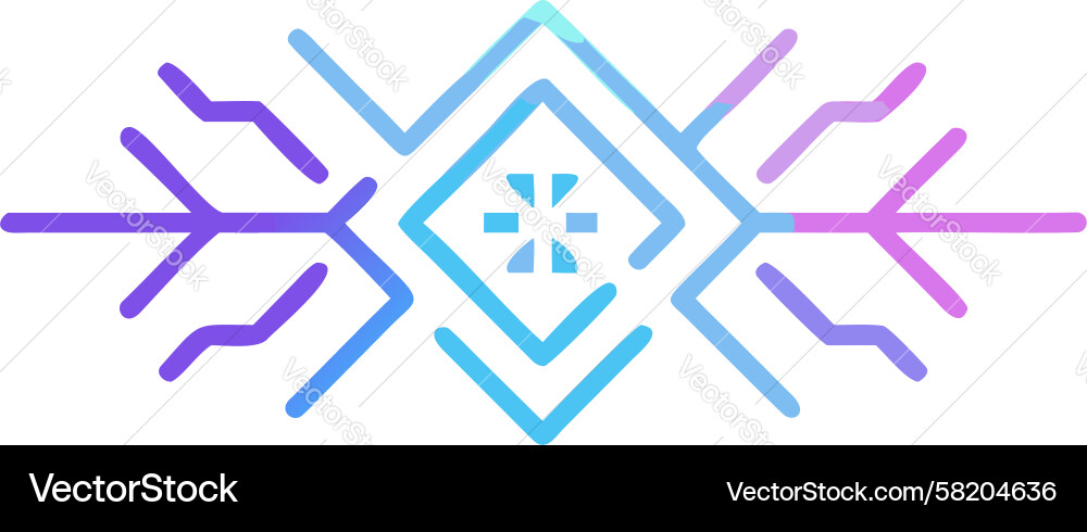 Fluid Dynamic Line Vector Image