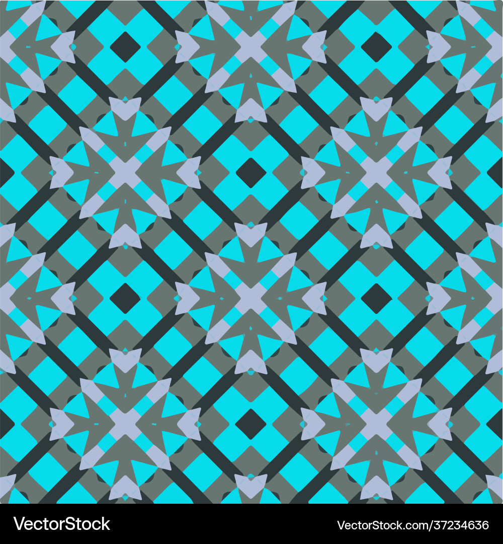 Geometric pattern with triangular elements vector image
