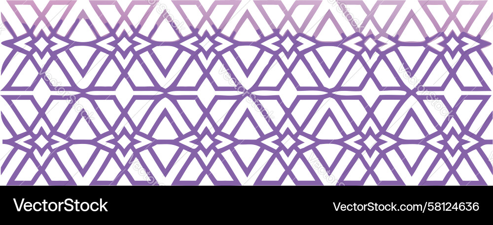 Intricate Geometric Grid Pattern Vector Image
