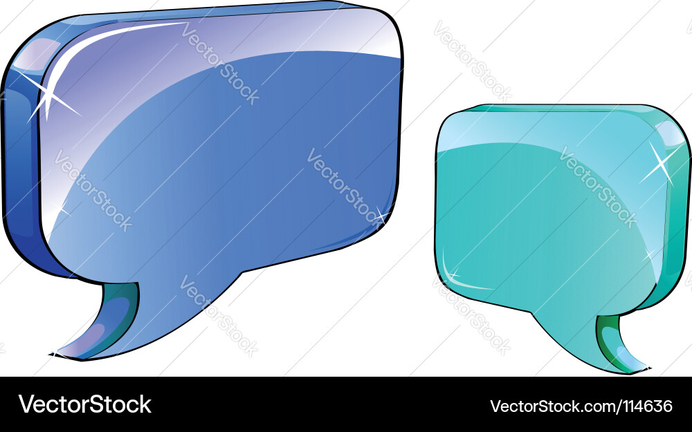 Speech or chat icon Royalty Free Vector Image - VectorStock