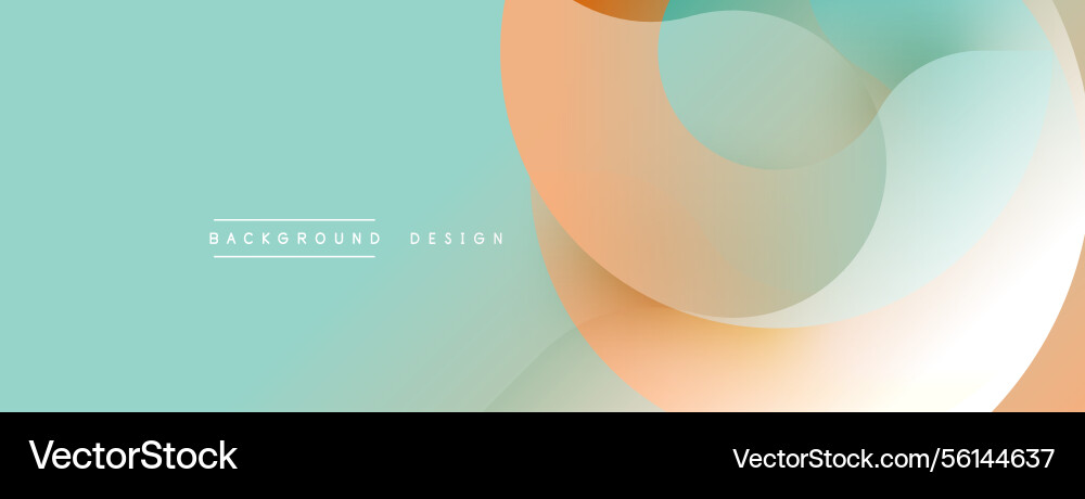 Abstract background smooth shapes overlap soft Abstract background smooth shapes overlap soft vector image