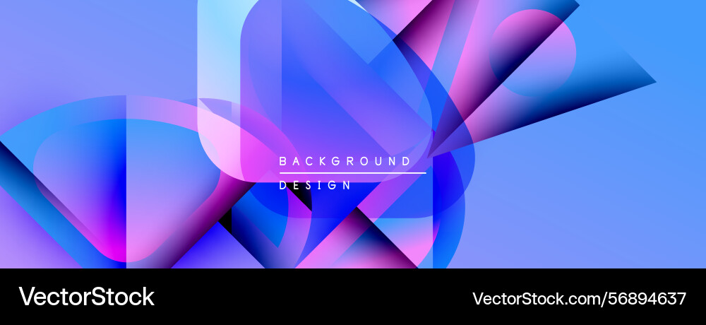 Abstract gradients overlap creating dynamic Abstract gradients overlap creating dynamic Vector Image