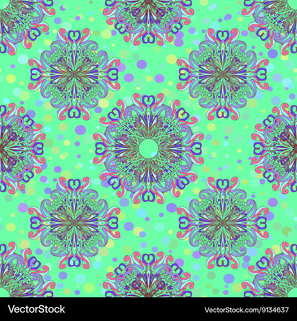 Abstract seamless color background vector image