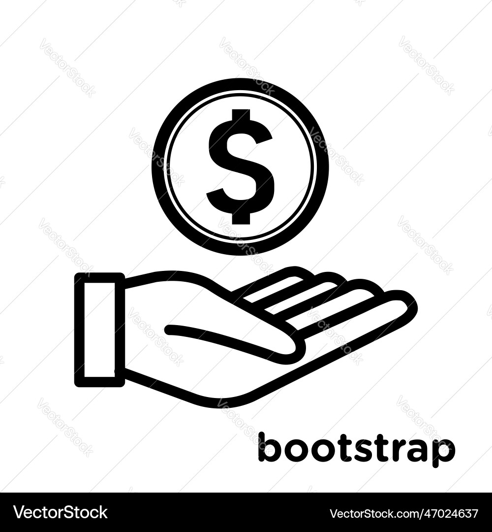 Bootstrap icon Bootstrap icon vector image