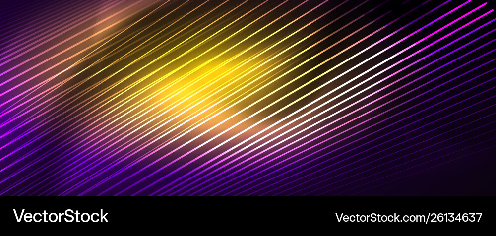 Color light with lines outer space background Color light with lines outer space background vector image