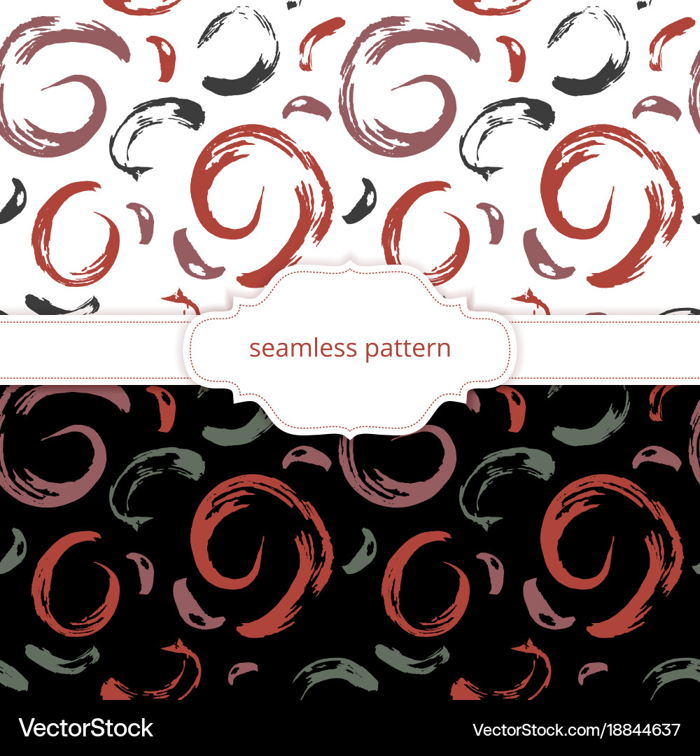 Seamless pattern abstract background vector image