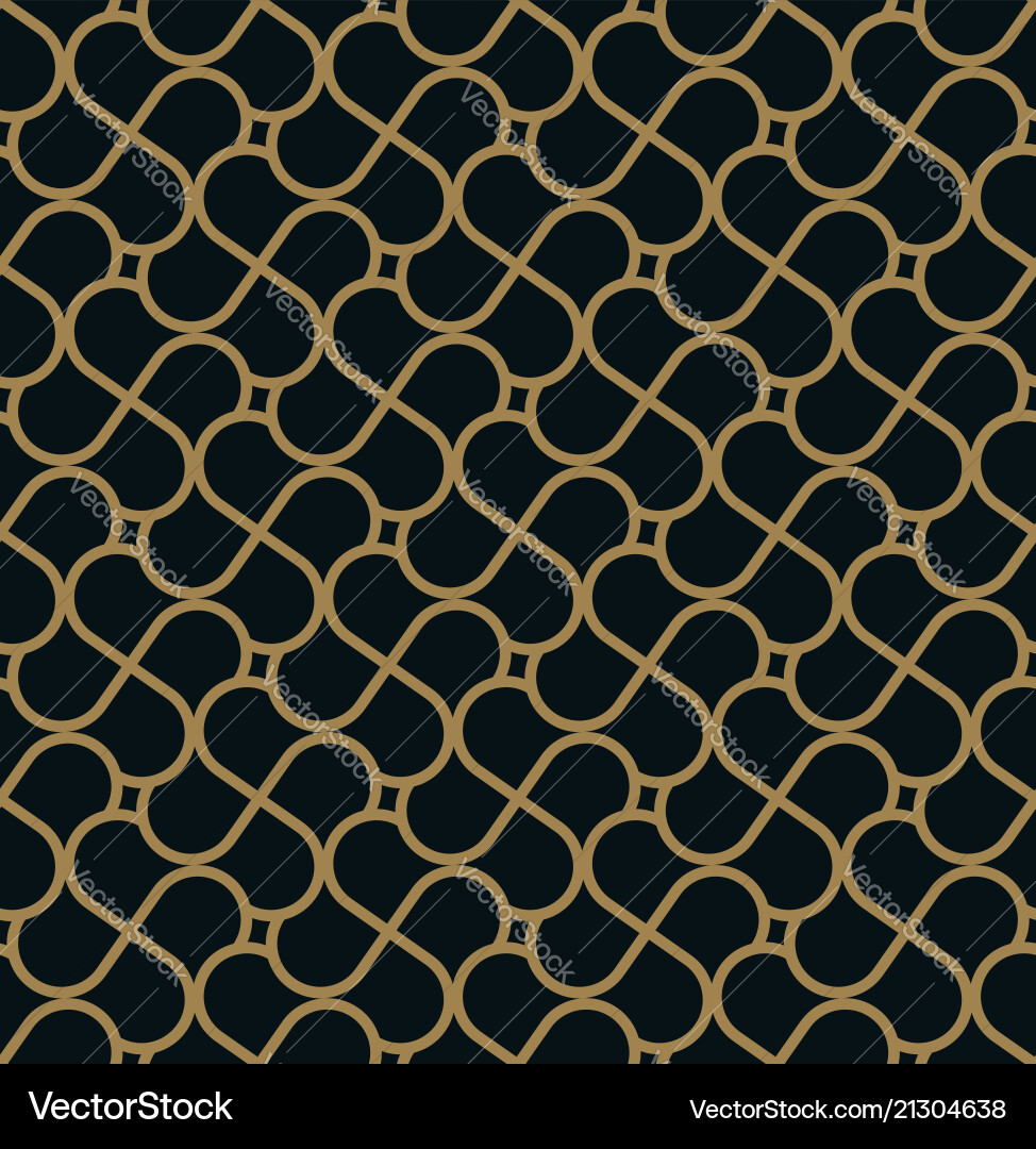 Seamless pattern of intersecting thin gold lines Seamless pattern of intersecting thin gold lines vector image